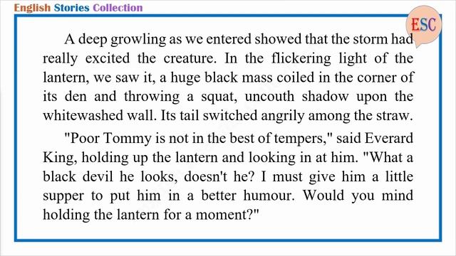 Learn English Through Story - The Brazilian Cat by Arthur Conan Doyle