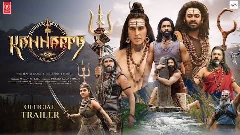 Kannappa - Official Trailer (Hindi) ｜ Vishnu Manchu ｜ Prabhas ｜ Mohanlal ｜ Akshay Kumar ｜ 2025