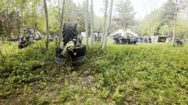 Ролик песня про пейнтбол в клубе БЛОКАДА