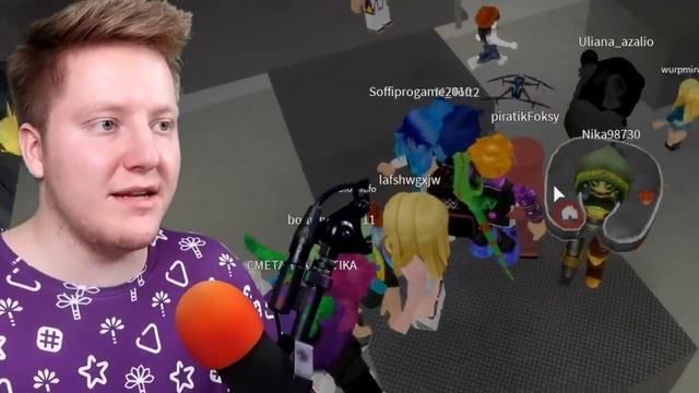 Поззи 100 ИГРОКОВ В ПИГГИ ROBLOX
