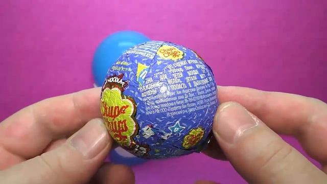 Видео для детей. Сюрпризы. Игрушки. Робокар Поли. Magic balloons surprise for kids. Learn colors. (1