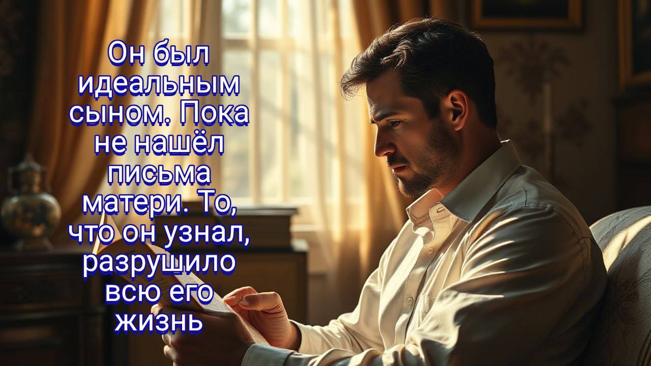 Он был идеальным сыном. Пока не нашёл письма матери. То, что он узнал, разрушило всю его жизнь