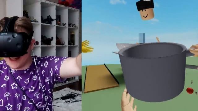 Поззи VR ТРОЛЛИНГ В ROBLOX
