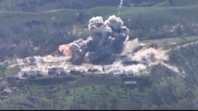 ВКС РФ отправили ФАБ-3000 по вражескому пункту временной дислокации