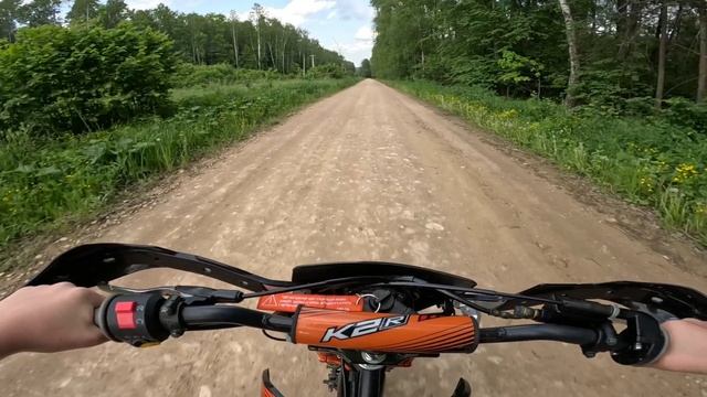 не большой разгон k2r 125 sx