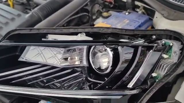 Led фары Superb 3