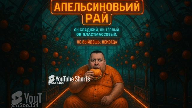 Апельсиновый рай (текст Gpt, вокал и музыка нейросеть)#музыка
