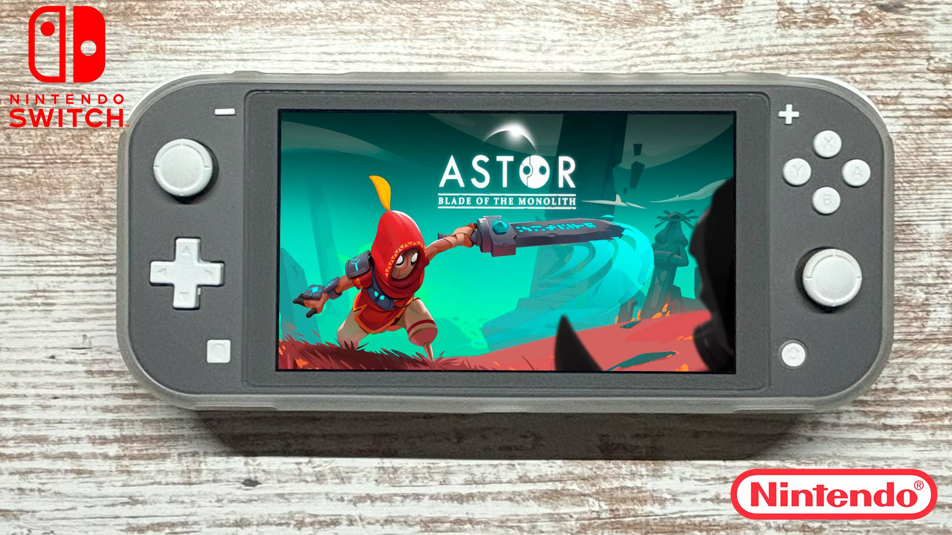 Astor: Blade of the Monolith Nintendo Switch Lite Gameplay - FPS Monitor