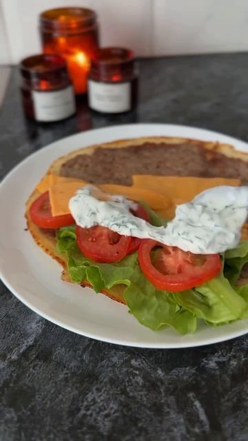🍔 Бургер в лаваше
