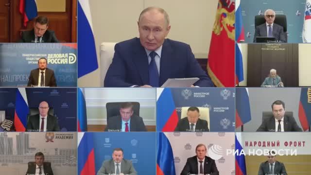Заседание Совета по стратегическому развитию и национальным проектам 6 июня 2025 года