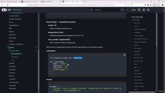 4 -Calling Your First Langchain Ollama API