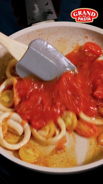 Паста каламарата с паппарделле (pappardelle)