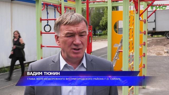 На Тухачевского кипит работа: во дворе появятся новые площадки по федеральной программе