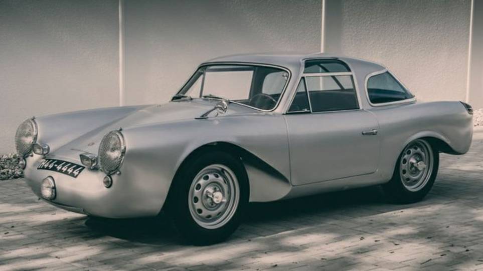 PORSCHE Glöckler 356 Special Coupe - 1954 Bos 1:18 Коллекционная модель Бос масштаб 1:18