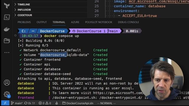 44. Volumes in Docker compose