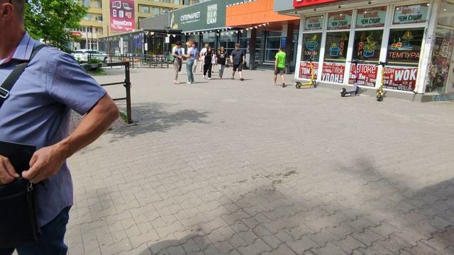 Летний Новосибирск, неожиданно Тихий Центр