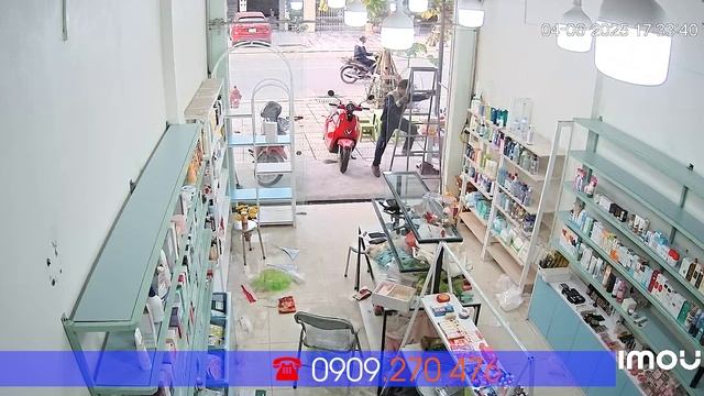Lắp Camera cho cửa hàng mỹ phẩm, tại địa chỉ 1X1 tổ dân phố Cái Tắt, phường An Đồng