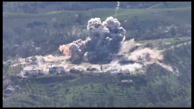 ФАБ-3000 с УМПК по пункту временной дислокации боевиков киевского режима.