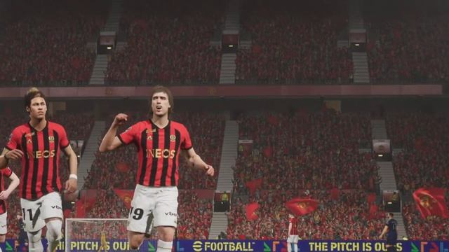 eFootball 2025. Налетели, как мухи на говно, но Батя один хер прошил Шмеля
