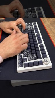 Сборка "The Great Wave off Kanagawa W&B" typing sound | Customania