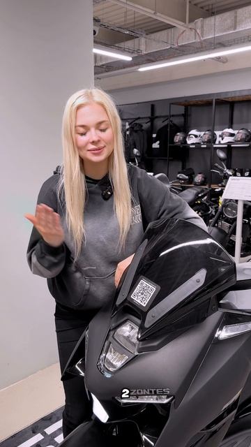 ZONTES ZT350-M – мощный городской максискутер с дерзким современным дизайном