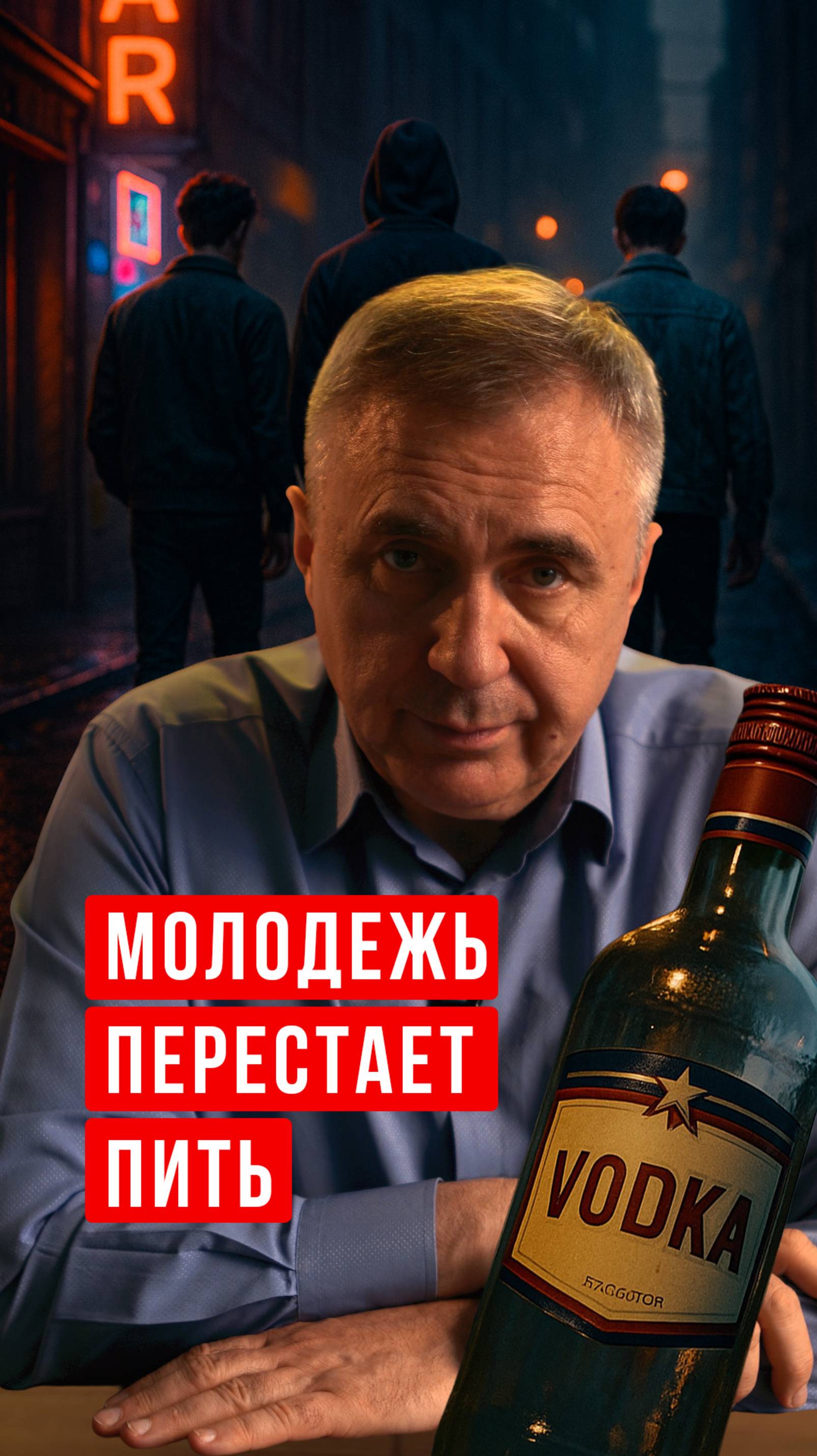 Молодёжь перестаёт пить. Ужас!
