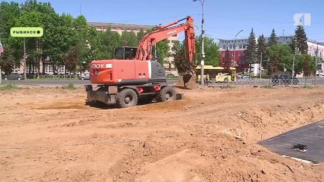 Площадь Маршала Жукова в Рыбинске благоустроят уже в этом году