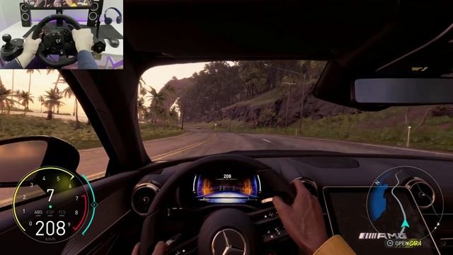 Mercedes SL 63   | The Crew Motorfest | Logitech G923 Steering Wheel / WithoTBrakes