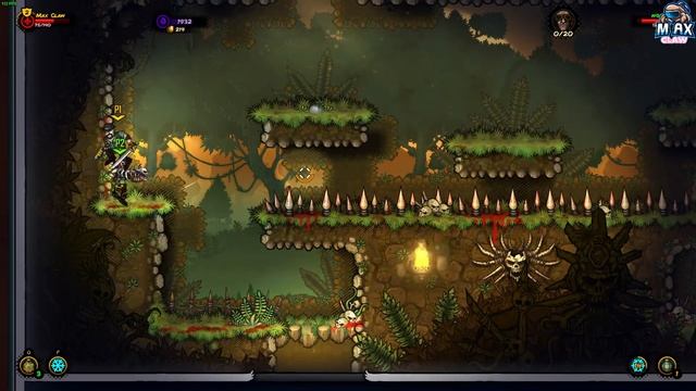 Fury Unleashed - #1 / Первый взгляд ! Хардкорный платформер. Коо