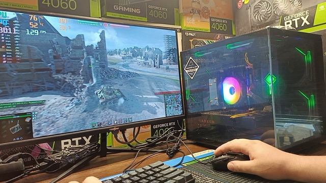 test game e5 2629v3 Rx 580