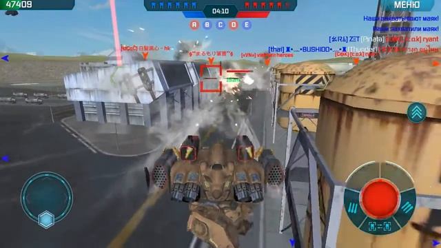 War Robots бой круче чем в Лиге чемпионов часть 2 • Обзор HAPPY ROBOT
