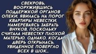 Свекровь, вооружившись поддержкой органов опеки, явилась на порог квартиры невестки...