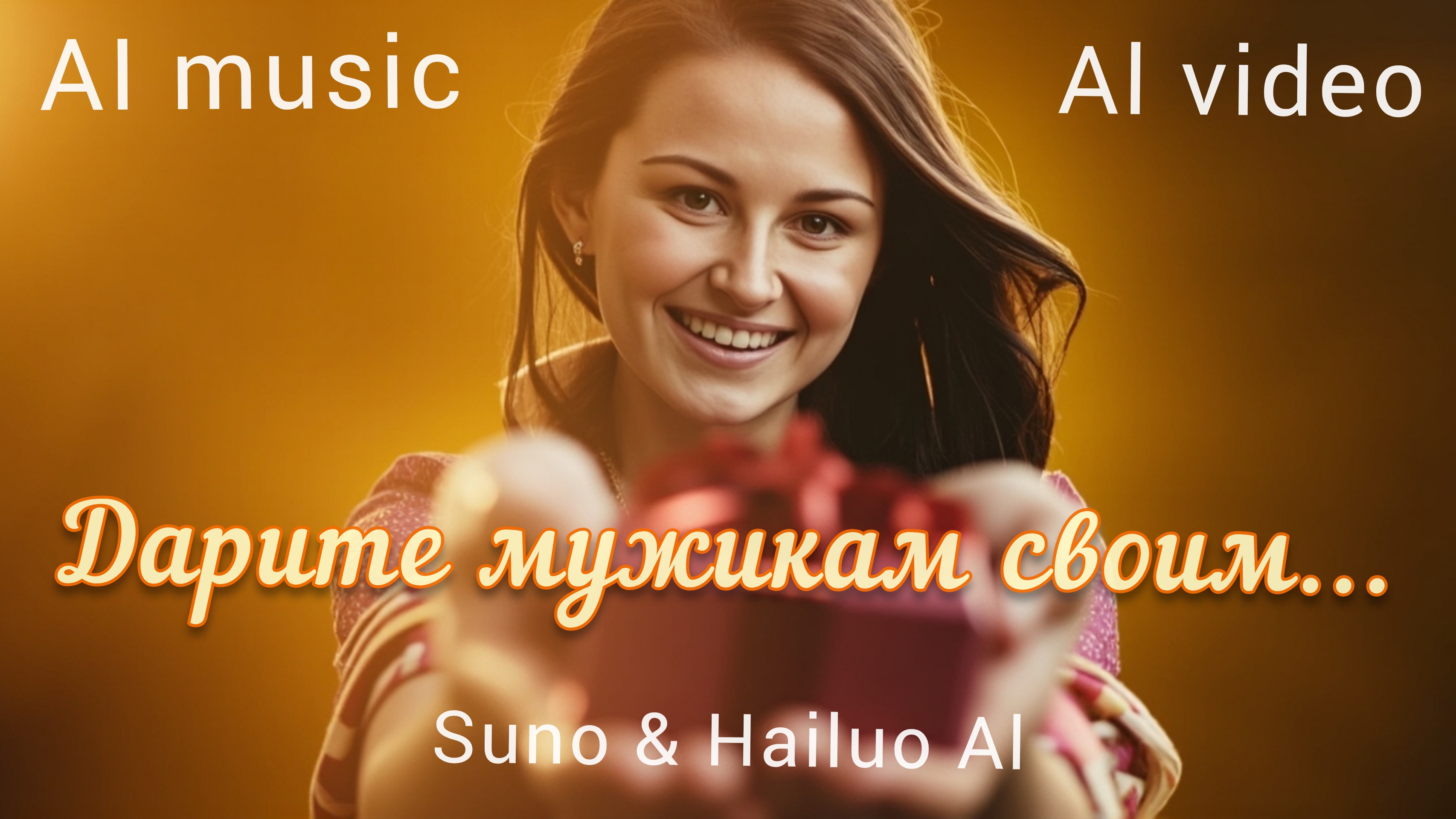 Дарите мужикам своим..AI видеоклип. Текст песни А. Казаков. музыка и вокал #suno видео #hailuo