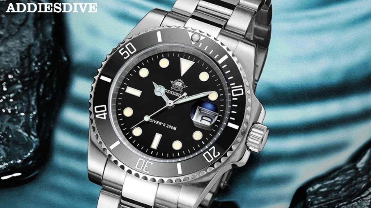 Часы Addiesdive Submariner Deep Sea (Steeldive) обзор