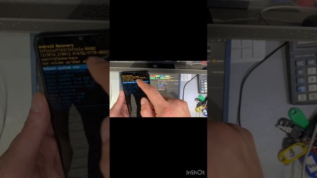 Infinix Hot 12 Pro удаление Гугл аккаунта FRP Unlocktool