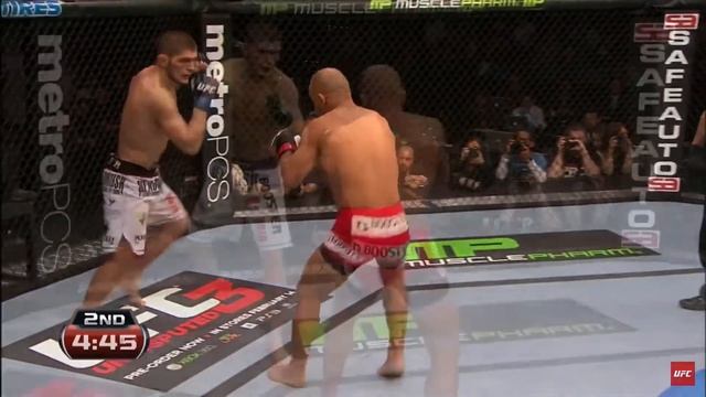 Khabib Nurmagomedov vs Kamal Shalorus  UFC on FX (дебют Хабиба)