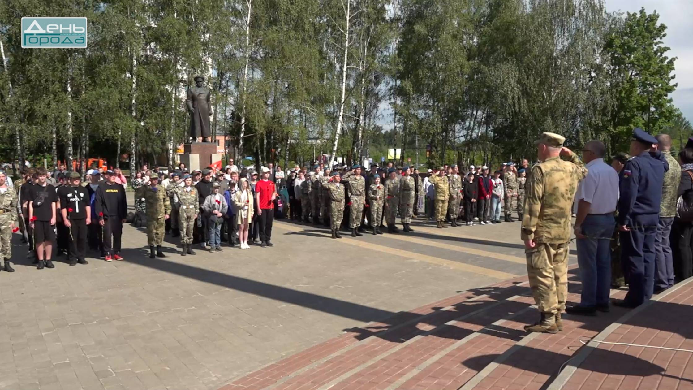 Первая смена лагеря «Хочу стать десантником»