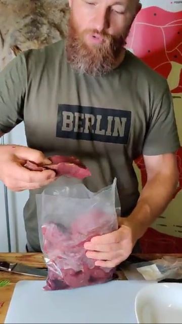 Гуляш из мяса конины