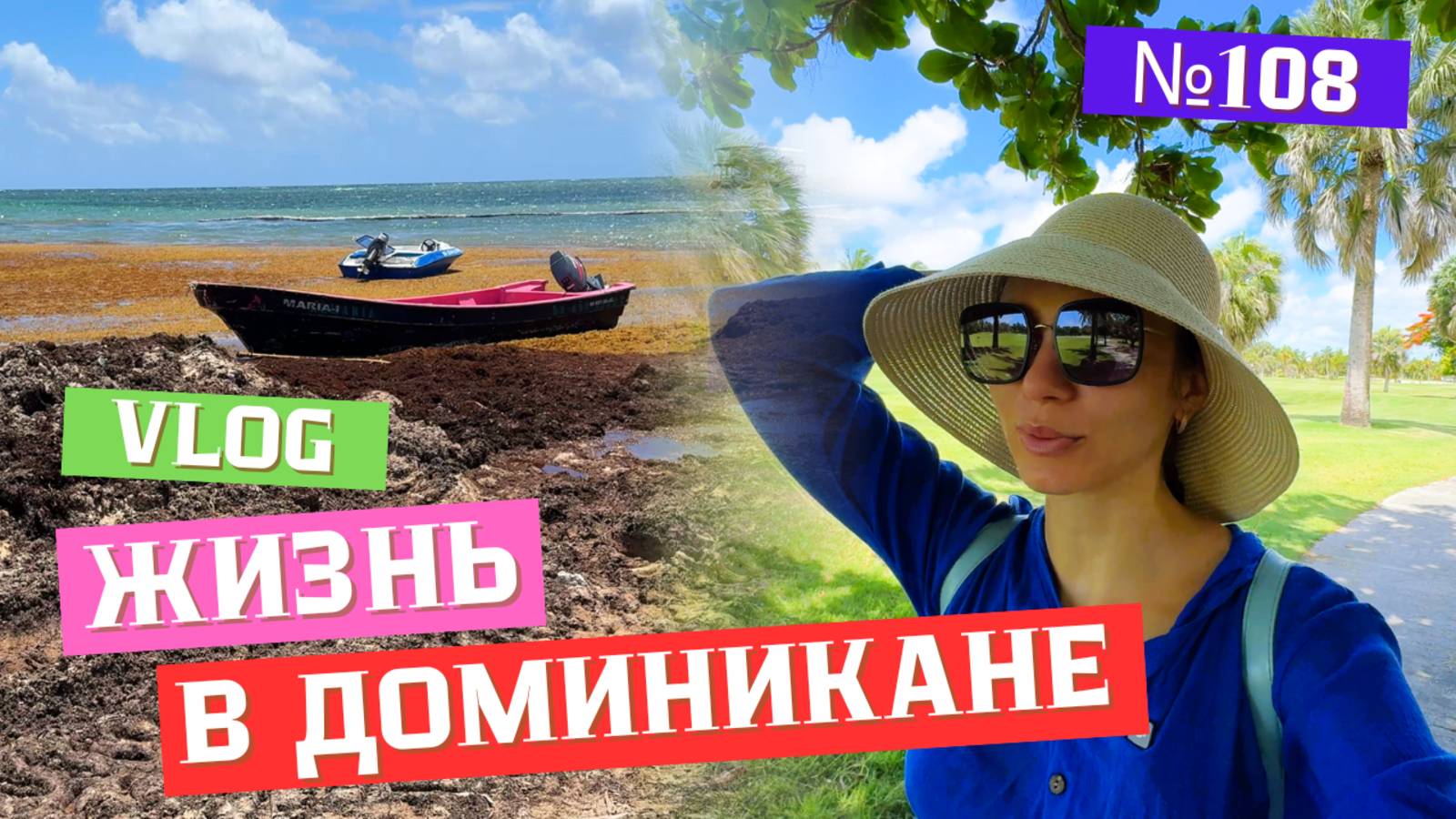 Ужас! Что творится на пляже в Доминикане летом?! | Наступил сезон водорослей