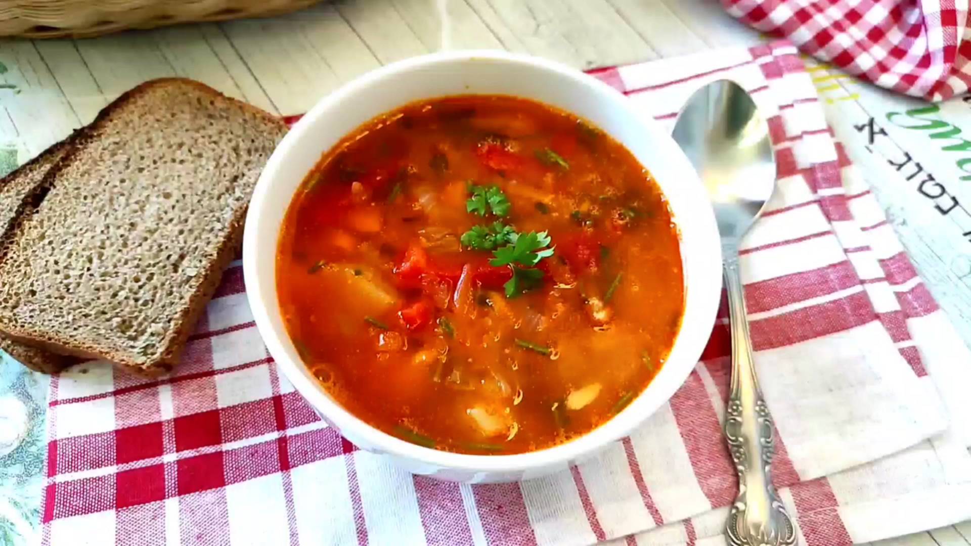 Суп из красной чечевицы