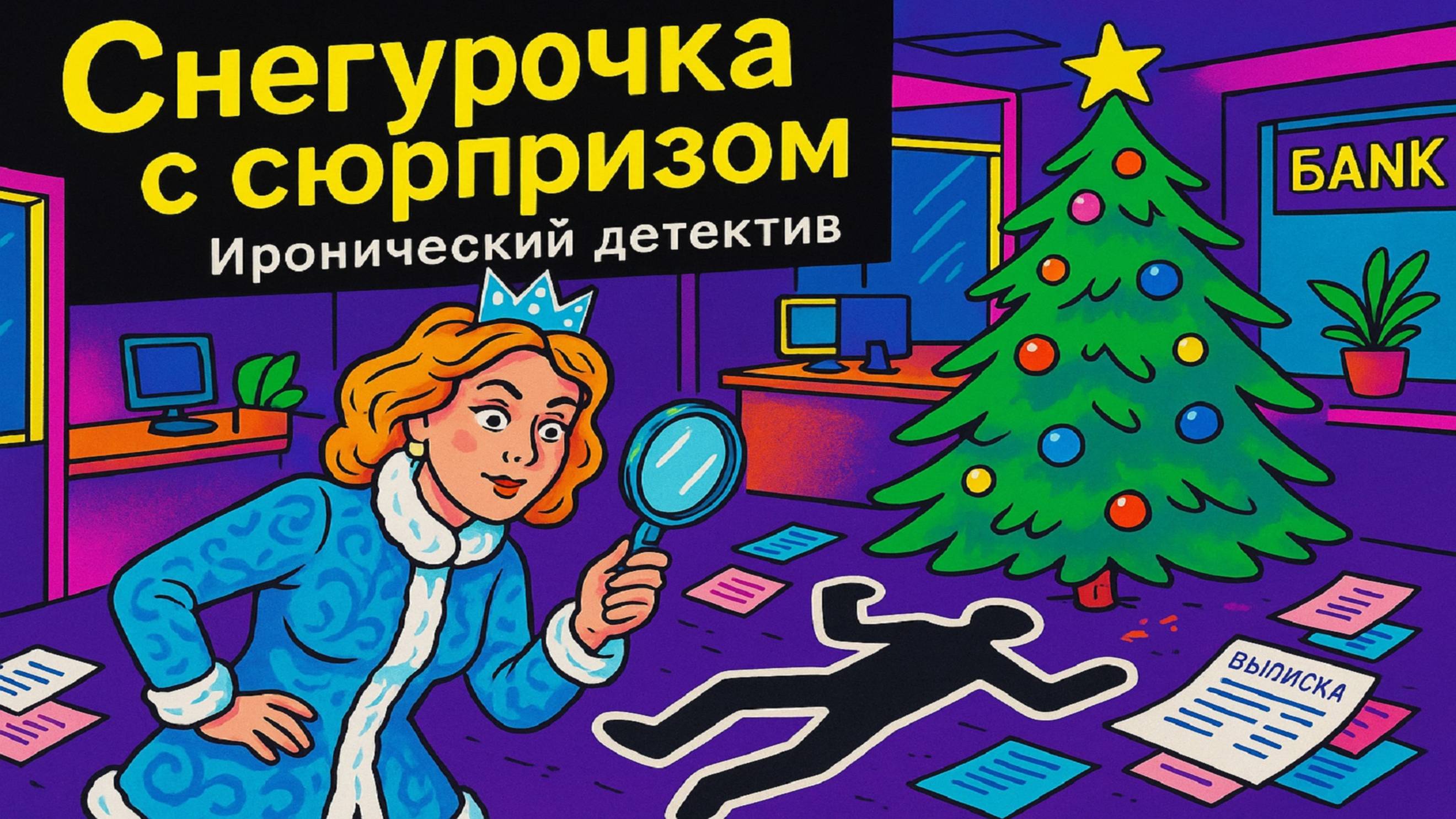 ИроническиЙ детектив. Снегурочка с сюрпризом
