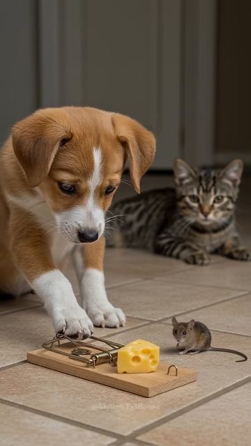 Dog： Go Ahead… I’ll Press the Trap for You 😈