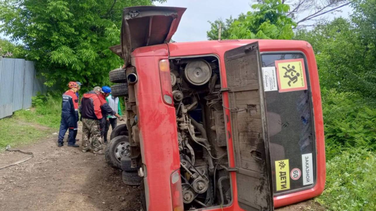 Увеличилось число пострадавших в результате ДТП с автобусом с детьми в Хабаровском крае