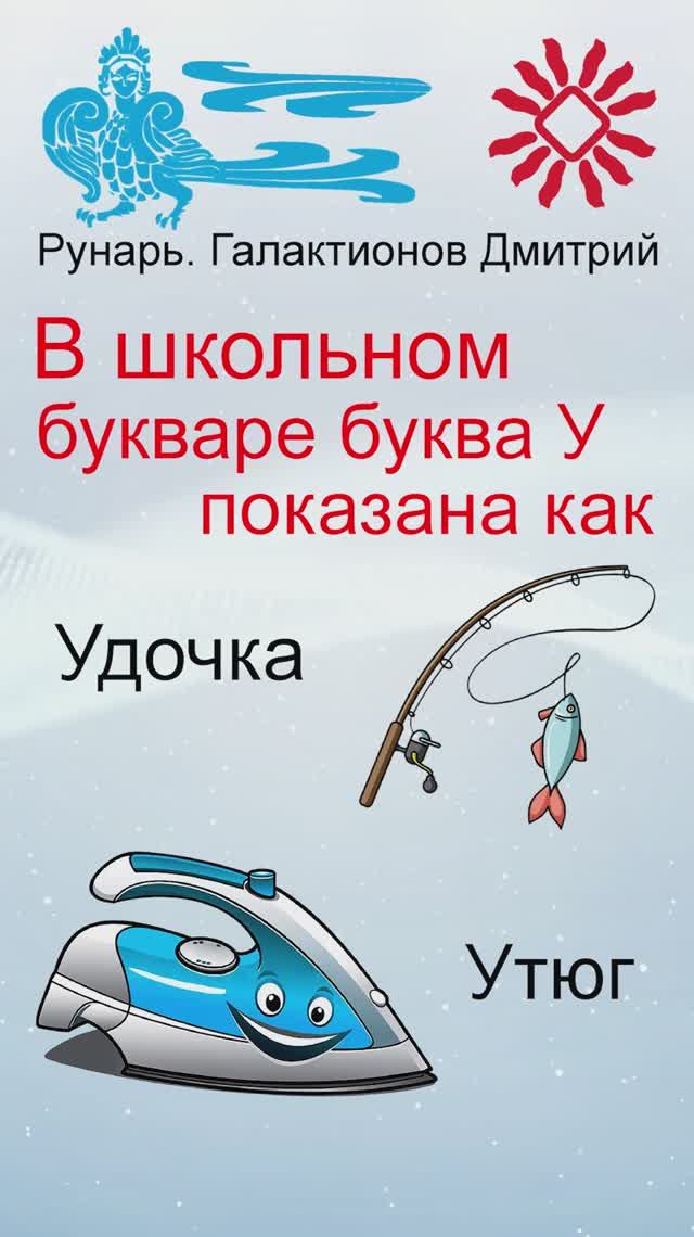 Буква У, Буквица Укъ, Руна Устой #Рунарь #Руны #Азбука #Буквица #ГалактионовДмитрий