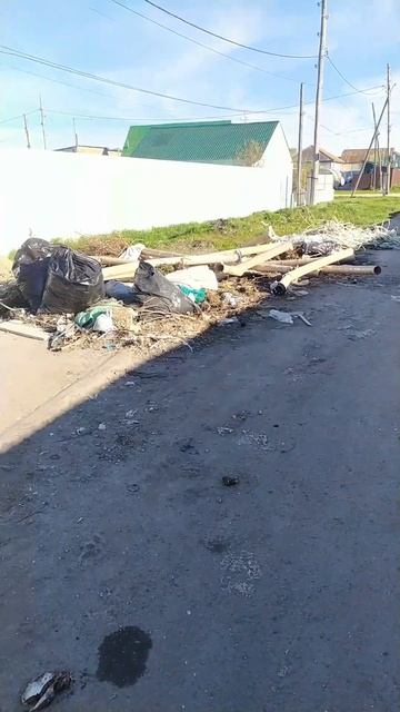 7 мая, с. Миасское, ул. Политотдела. Свалка.