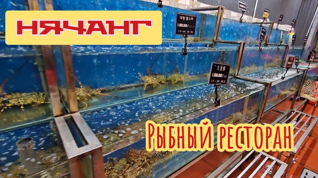 Рыбный ресторан в Нячанге.