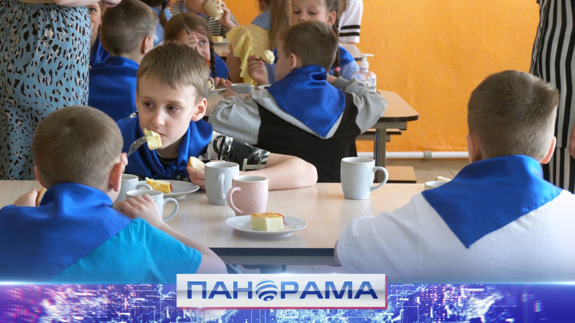 ⚡️ Летние каникулы в пришкольном лагере Макеевки. Как проходит досуг и чем кормят детей?