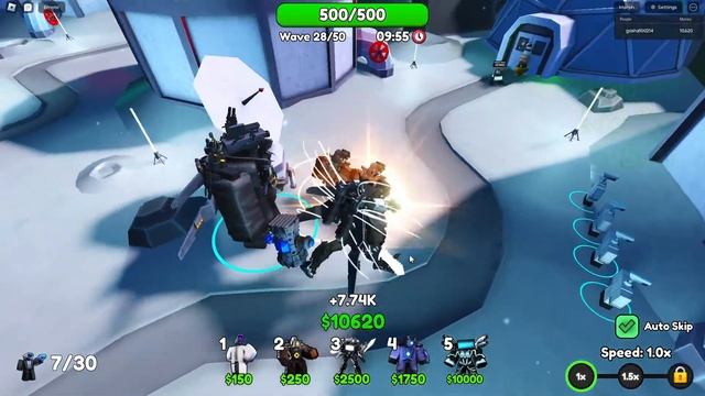 ПРОХОЖУ КАРТУ MOON BASE ИВЕНТ В SKIBIDI TOWER DEFENSE