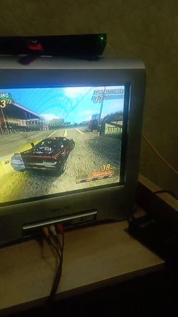 Flatout2 ps2 crt tv PlayStation 2 trinitron