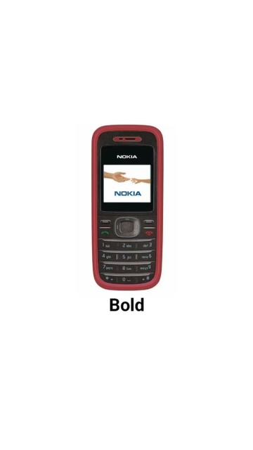 NOKIA 1208 RINGTONE - "Bold"
